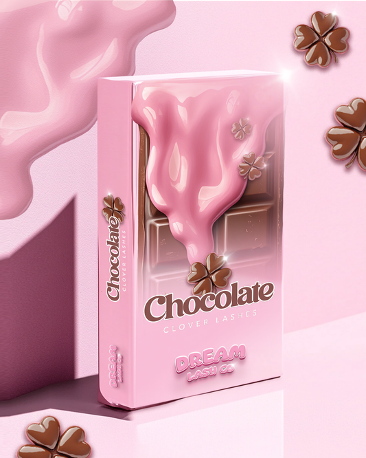 Brown Clover Lashes (4D) - Individual Lengths