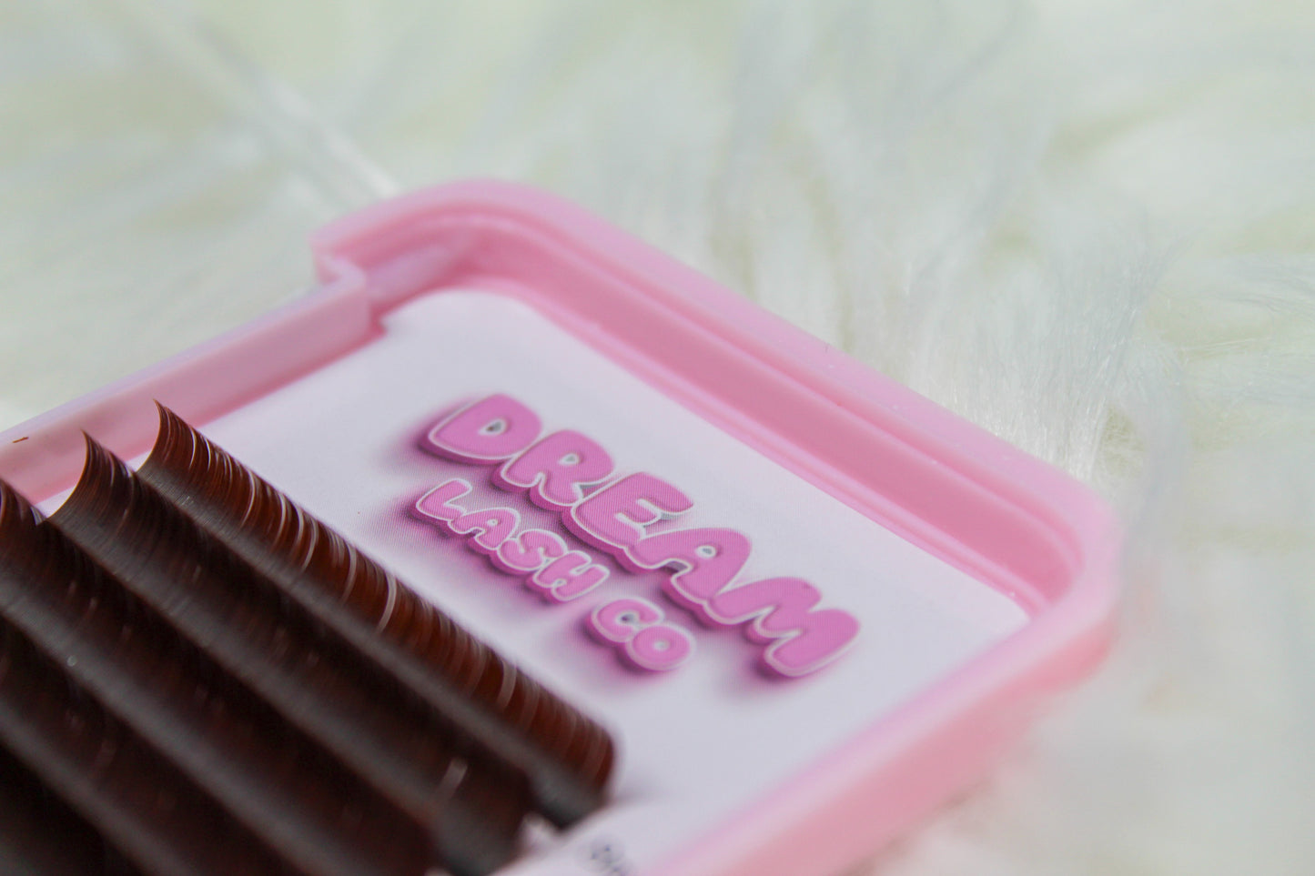 Flat Classic Lashes - Brown - Individual Lengths