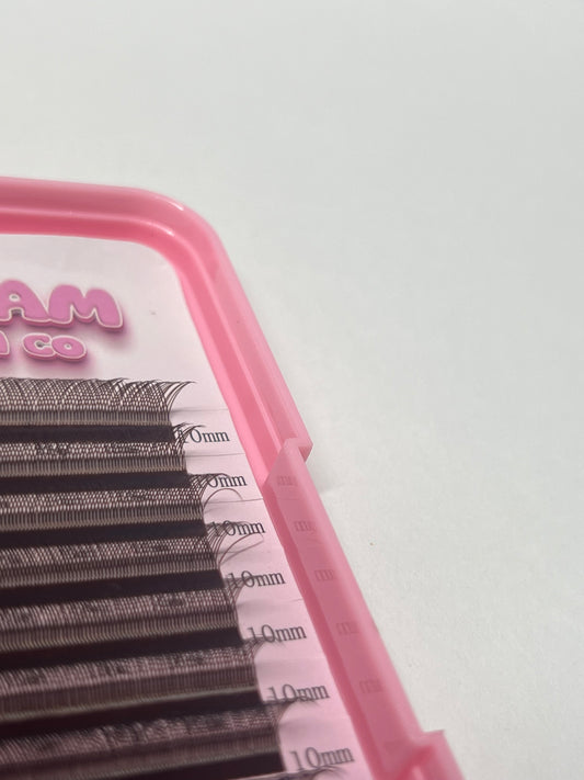 Dark Brown YY Lashes - Mixed Trays