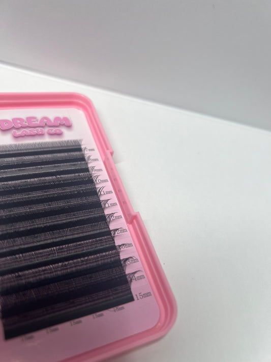 Black YY Lashes - Mixed Trays